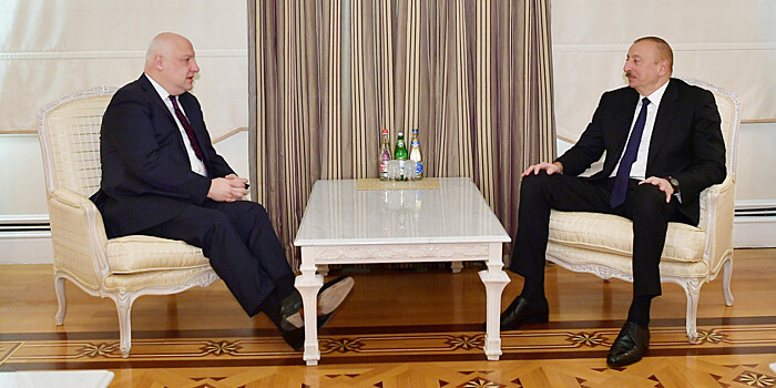 Алиев встретился с президентом Парламентской ассамблеи ОБСЕ
