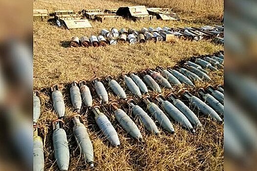Полицейские нашли замаскированный схрон с 69 танковыми снарядами в Запорожье
