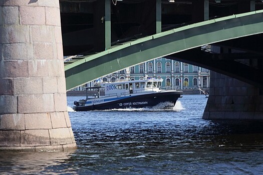 Часть моста обрушилась в Санкт-Петербурге