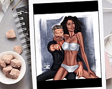 Тюменка нарисовала портрет актера Венсана Касселя, а он взял и поделился им в своем Instagram