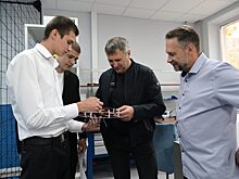 В школе Дзержинска запущен проект по программированию квадрокоптеров