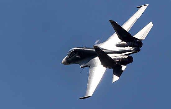 Минобороны сообщило об уничтожении Су-30СМ украинского самолета