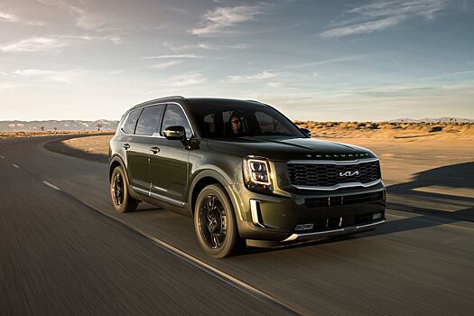 Самый большой кроссовер Kia обновился и примерил новый логотип