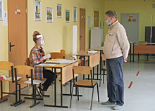 Председатель совета ветеранов Владимир Пронин: "Организация выборов очень хорошая"