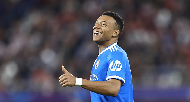 Мбаппе забил трижды за 6 минут и 42 секунды «Олимпиакосу». Быстрее хет-трик в ЛЧ делал лишь Салах