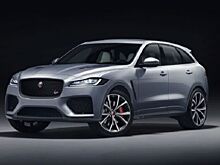 Дебютировал 550-сильный «заряженный» Jaguar F-Pace SVR