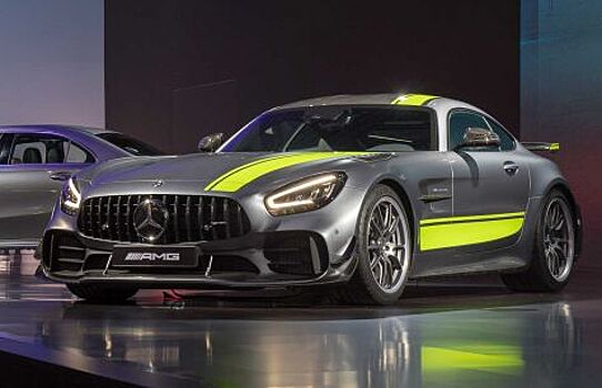 Горячий Mercedes-AMG GT R PRO взрывает Нюрбургринг