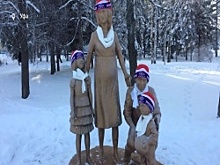 В Уфе утеплились даже арт-объекты