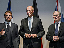 Лидеры Британии, Франции и Германии обсудили Украину