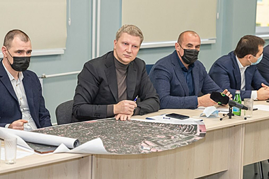 Андрей Иванов провел рабочую встречу с жителями микрорайона Трехгорка Одинцова