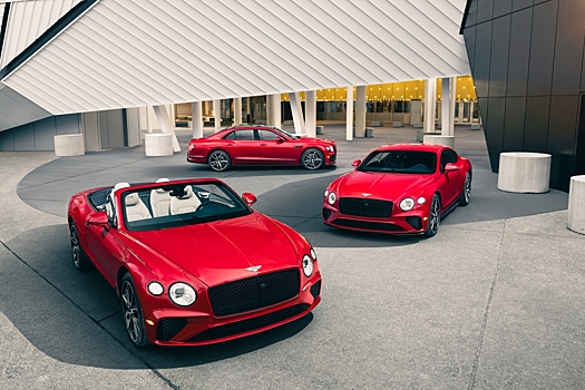 Bentley снимает с производства модели с двигателем V8