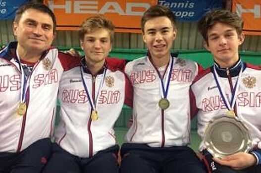 15-летний теннисист из Уфы Игорь Кудряшов завоевал золото первенства Европы