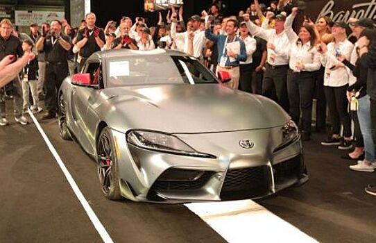 Первая Toyota Supra доставлена владельцу