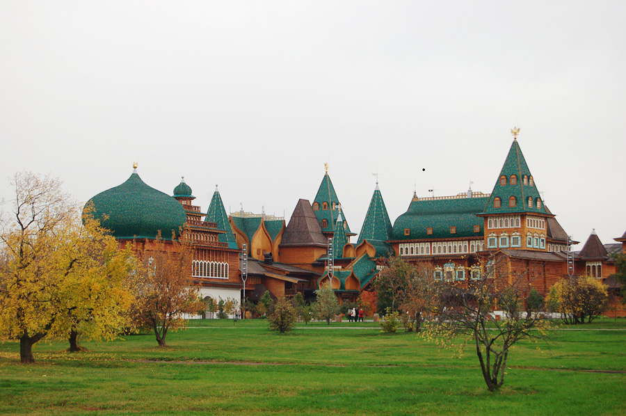 Дворец царя Алексея Михайловича в Коломенском, Москва, Россия, Европа