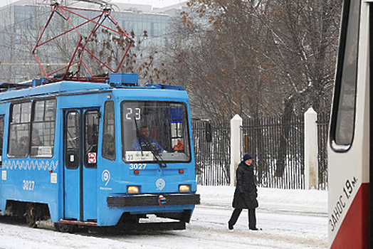 Более 220 км трамвайных путей отремонтировали в Москве с 2011 г.