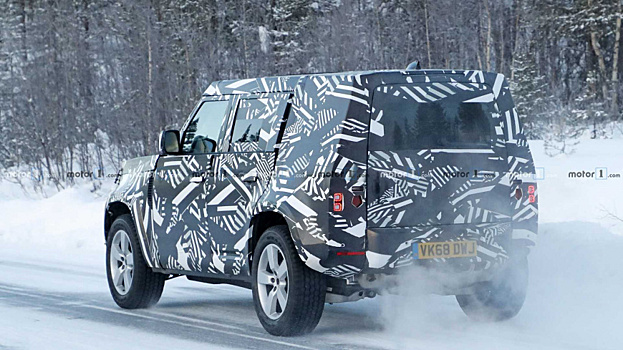 Обнародованы свежие изображения последователя легендарного Land Rover Defender