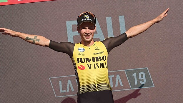 Словенец Роглич победил на 10-м этапе «Вуэльты» и стал лидером общего зачёта