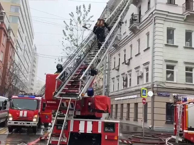 Движение на 3-й Тверской-Ямской восстановлено после ликвидации пожара