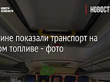 В Гатчине показали транспорт на газовом топливе - фото