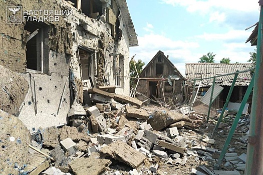 В белгородском Шебекино обстрелом ВСУ ранен мирный житель