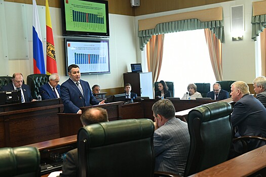 Губернатор Тверской области отчитался о работе правительства в 2018 году