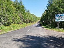 Продолжается ремонт дороги к поселку Монгохто Ванинского района
