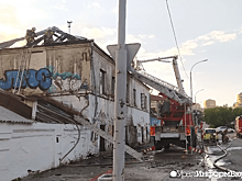 Ликвидирован пожар в ресторанно-гостиничном комплексе в Раменском