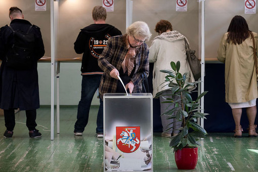 Граждане Литвы приступили к голосованию на выборах президента и референдуме