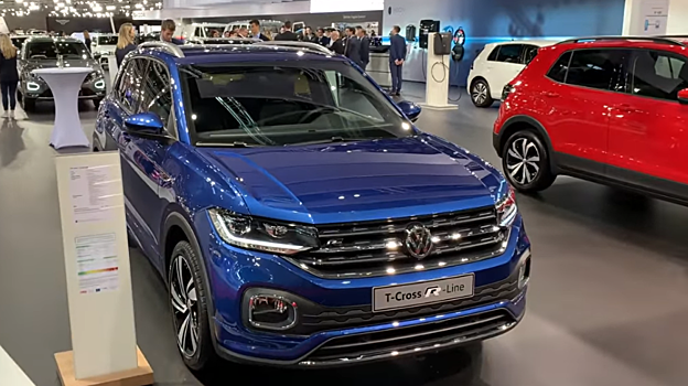 В Китае стартовали продажи Volkswagen T-Cross в спортмодификации R-Line