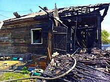 В Новосибирской области военнослужащий спас семью из горящего дома