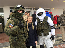 Юная армия празднует день рождения
