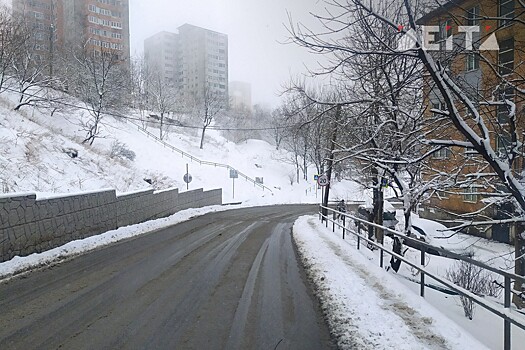 Снег с дождем ожидается в Приморье в пятницу