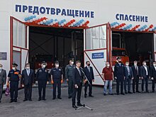 Новое здание пожарного депо открыли в микрорайоне Саввино в Балашихе