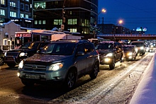 Утром во вторник, 20 декабря на дорогах Новосибирска образовались 8-балльные пробки