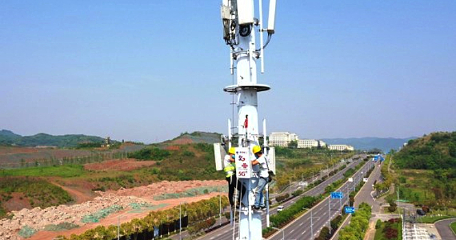 В Китае используется более 1,85 млн базовых станций 5G