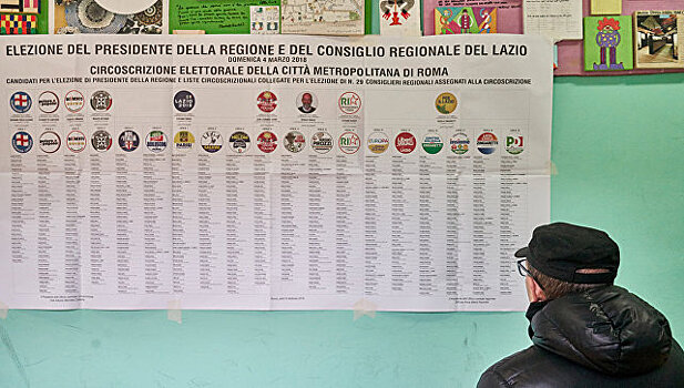 В Италии огласили предварительные результаты выборов