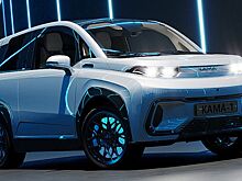 В Петербурге показали первый российский электромобиль «Кама-1»