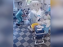 Операцию в Камчатском онкодиспансере в момент землетрясения сняли на видео