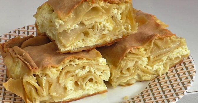 Ленивый сырный пирог «Ачма» без теста по рецепту мейк-ап дивы Гоар Аветисян: покушать и похудеть