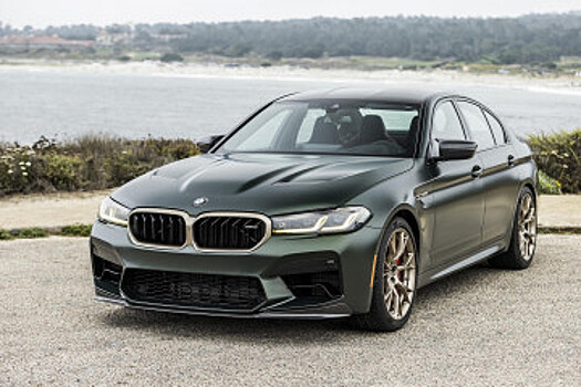 BMW M5 CS в драг-гонке