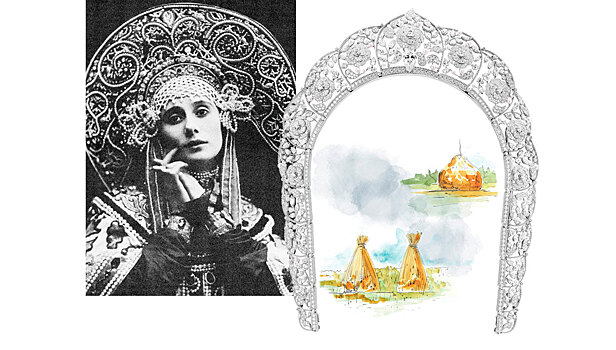Почему ювелиры Chanel создали бриллиантовый кокошник, или Как Россия вдохновляла Мадемуазель Шанель