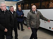 Александр Усс проинспектировал автопарк Универсиады