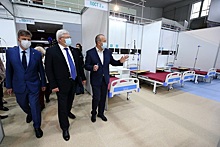 В Томске во Дворце спорта открыли респираторный центр