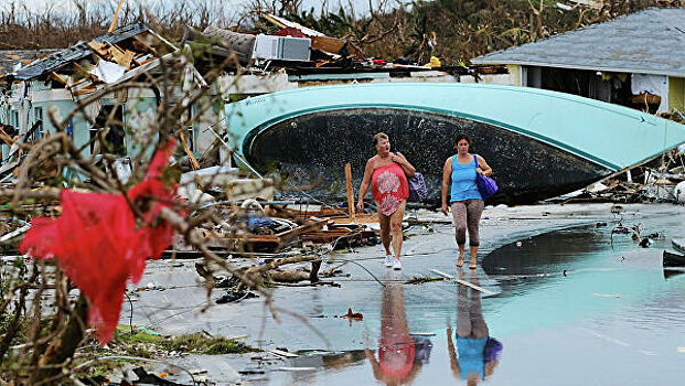 В США из-за урагана пропали 2,5 тысячи человек