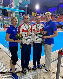 Спортсмены из Подмосковья выиграли три медали на международных соревнованиях по прыжкам в воду