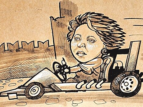 История в картинке. Валентина Матвиенко рулит на свободе