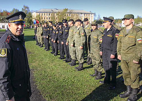 В Беломорской базе Северного флота прошёл чемпионат по бегу