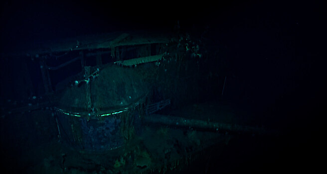 Подводный дрон помог найти японский авианосец, потопленный в 1942 году