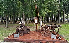 В Соборном парке появился арт-объект, посвящённый войне 1812 года