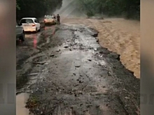 Из-за последствий осадков движение на автодороге Раздольное – Хасан ограничено